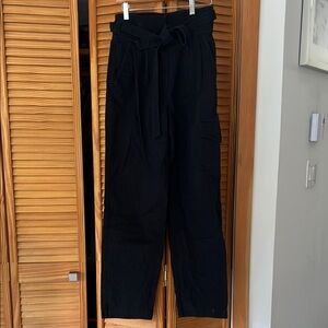 Wilfred Black High-Waisted Pants